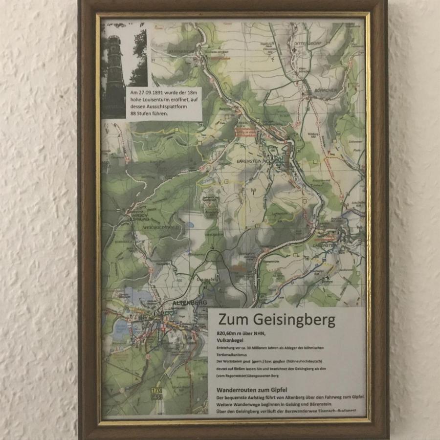 Ferienwohnung Uhlig Altenberg  Exterior foto